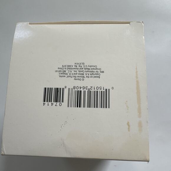 1996 Hallmark Keepsake Disney Winnie the Pooh Ornament Slippery Day Magic Motion - Picture 11 of 11